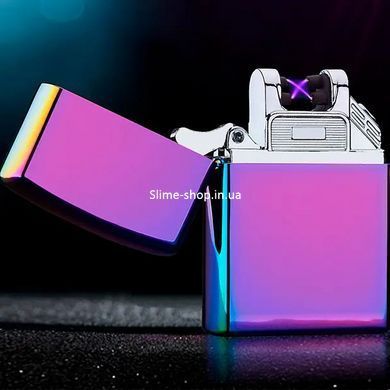 Сувенирные зажигалки HL-447, Дуговая металлическая электроимпульсная usb зажигалка, ER-971 Зажигалка сенсорная