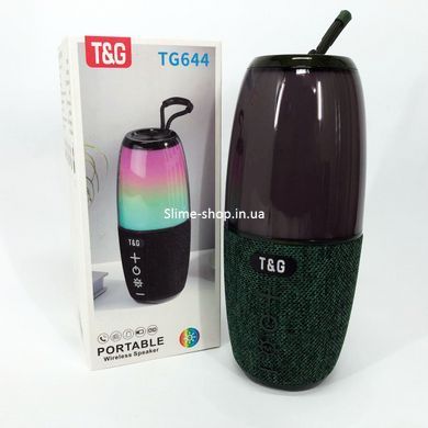 Лампа блютуз колонка TG644, Громкая колонка для вечеринки, Блютуз колонка с VB-514 разноцветной подсветкой