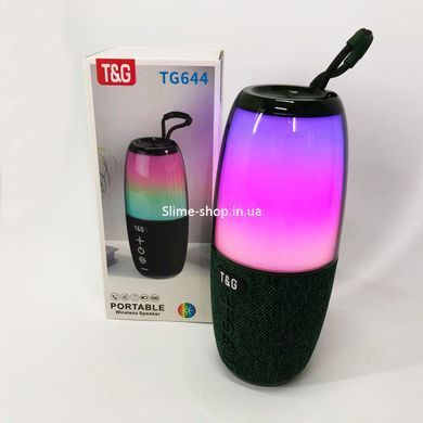 Лампа блютуз колонка TG644, Громкая колонка для вечеринки, Блютуз колонка с VB-514 разноцветной подсветкой