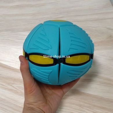 Мʼяч-трансформер зі світлом "Flat Ball Disc: Мʼячик-фризбі", персик