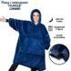 Одеяло с рукавами Snuggie, Плед с капюшоном, Рукоплед с рукавами, Плед с капюшоном HF-247 для дома