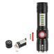 Фонарик светодиодный аккумулятор карманный SY-1903C-P50+SMD+RGB, Сверхмощный TA-985 фонарь лед
