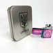 Сувенирные зажигалки HL-447, Дуговая металлическая электроимпульсная usb зажигалка, ER-971 Зажигалка сенсорная