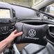 Подушки з логотипом Volkswagen 1шт, Подушка на авто сидіння, Дорожня подушка PB-800 під голову