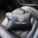 Подушки з логотипом Volkswagen 1шт, Подушка на авто сидіння, Дорожня подушка PB-800 під голову