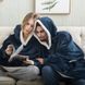 Одеяло с рукавами Snuggie, Плед с капюшоном, Рукоплед с рукавами, Плед с капюшоном HF-247 для дома