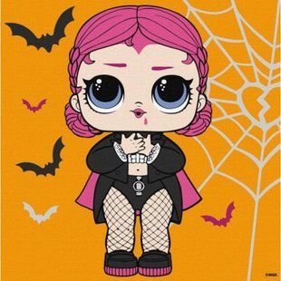 Картина за номерами "L.O.L. Surprise! Countess" 25x25см