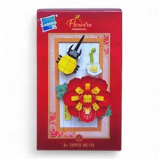 Конструктор &ldquo;Flowers. Картина с цветочками&rdquo;, 241 дет