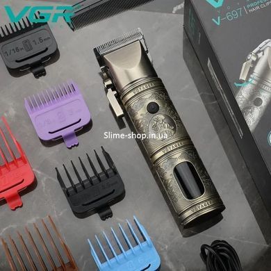 Машинка для стрижки голови VGR V-697, Машинка для стрижки для дому, Бритва тример MW-625 для бороди