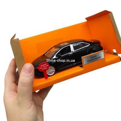 Машинка металева "Автопром: Toyota Corolla Hybrid" (ЧОРНА)