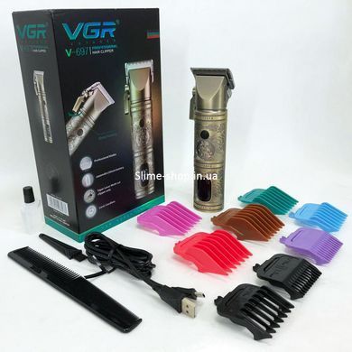 Машинка для стрижки голови VGR V-697, Машинка для стрижки для дому, Бритва тример MW-625 для бороди