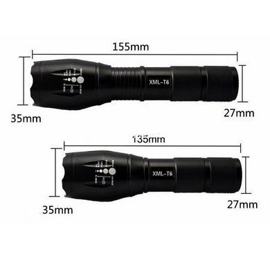 Фонарик походный ручной BL-1831 T6 Police, Мощный юсб фонарь, Фонарик военный, QI-743 Сильный фонарик