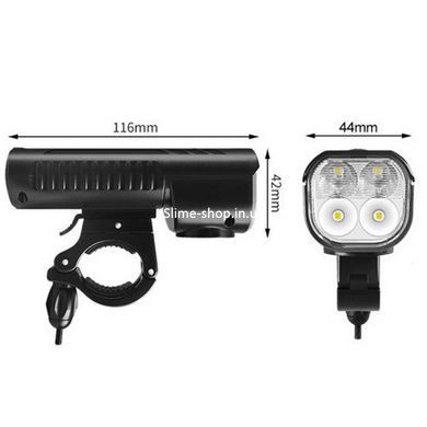 Фара led для велосипеда FY-336-4T6, Лед фара на велосипед, Фара IU-971 противоударная велосипедная