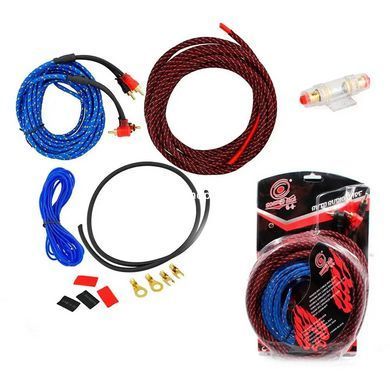 Набор проводов AWG/RCA для установки саббуфера KIT 10GA RI-751 / C011