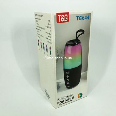 Блютуз колонка с хорошим звуком TG644, Мощная переносная акустическая колонка, Блютуз колонка VZ-263 для улицы