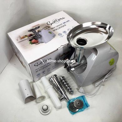 Мощная компактная мясорубка для дома Suntera SMG-5425W, Мясорубка бытовая, BX-224 Электромясорубка бюджетная