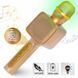 Караоке Мікрофон Magic Karaoke YS-68 Bluetooth Колонка 2в1 з голограмою LED Відлуння Мембраної Бездротової. AI-154 Колір: золотий