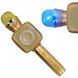 Караоке Мікрофон Magic Karaoke YS-68 Bluetooth Колонка 2в1 з голограмою LED Відлуння Мембраної Бездротової. AI-154 Колір: золотий