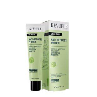 Праймер-корректор для лица против покраснений SPF15 Revuele Anti-Redness зеленый, 40 мл