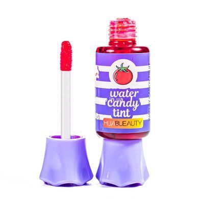 Тинт для губ глянцевый на водной основе Huda Beauty Water Candy Tint Fruit Flavor микс 6 шт 10 мл