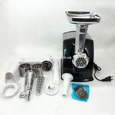 Мощная мясорубка многофункциональная 2 скорости Suntera SMG-5454SS 2200 Вт, Мясорубка NX-573 2000 вт