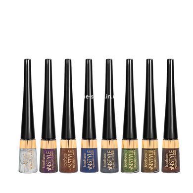 Подводка для глаз TopFace Instyle Metallic Eyeliner с мягкой кисточкой РТ554 № 1 Серебряная