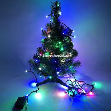Гірлянди led, Гірлянда з пластиковими кулями, Гірлянда лампочки на ялинку, Гірлянда WQ-436 з лампочок
