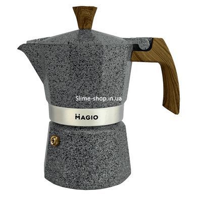 Гейзерная кофеварка хорошего качевства Magio MG-1010 150 мл, Кофеварка гейзерная JA-684 для офиса