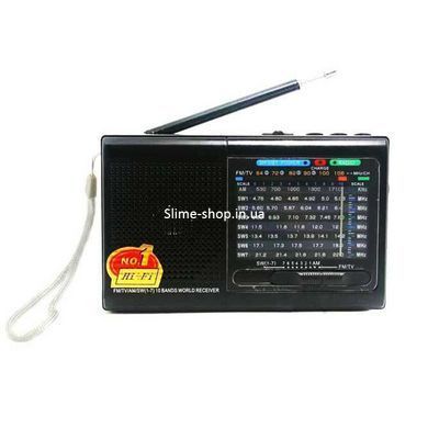 Портативная колонка радио MP3 USB Golon RX-6622. VZ-777 Цвет: черный