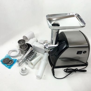 Мощная мясорубка многофункциональная 2 скорости Suntera SMG-5454SS 2200 Вт, Мясорубка NX-573 2000 вт