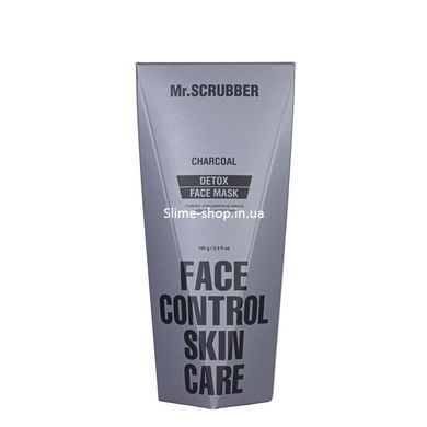Маска для шкіри обличчя глибоко очищувальна матуюча Mr. Scrubber Detox Face Control з глиною 100 мл