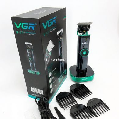 Машинка для стрижки волосся бездротова VGR V-671, Бездротова машинка для стрижки FC-926