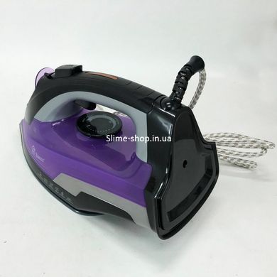 Утюг с керамическим покрытием Domotec MS-2258 3000 Вт, утюг c керамической подошвой. PB-513 Цвет: фиолетовый