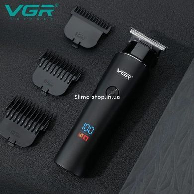 Триммер для стрижки бороды аккумуляторный VGR V-937, Качественная машинка LW-662 для стрижки