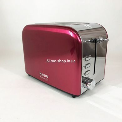 Хороший тостер Magio MG-286, Тостер для хлеба, Тостер для поджаривания кусочков UX-123 хлеба, Сэндвич-тостеры