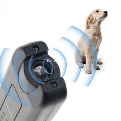 Ультразвуковий відлякувач собак із ліхтариком Ultrasonic ZF-851, Захист для пішоходів HT-670 від собак