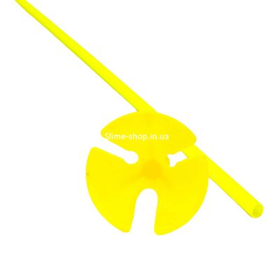 Палка для воздушного шара желтая