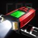 Фонарь для велосипеда с акб AS0808-XPG+2LED(yellow)+2COB(red), UT-296 Водостойкий велофонарь