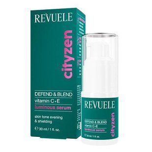 Сыворотка для сияния кожи лица Revuele Cityzen Defend & Blend , 30 мл