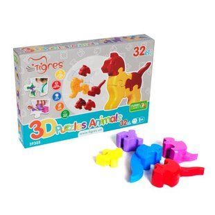 3D пазли "Тварини" (32 ел)