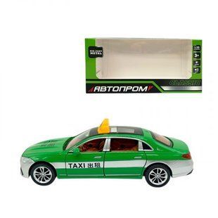 МАШИНА 1:32 Mercedes Benz E300L (ТАХИ) (ЗЕЛЕНАЯ)