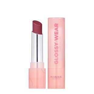 Помада для губ увлажняющая Parisa Cosmetics Glossy Wear (PGW-06), 601 Rare nude Розово-коричневая
