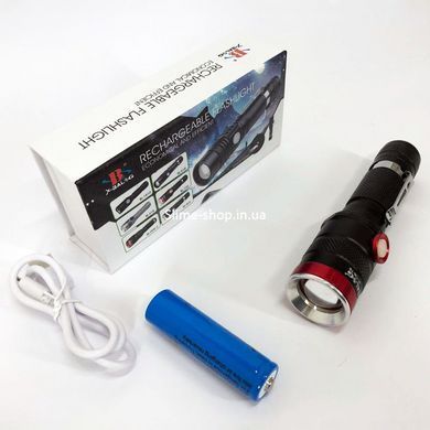 Фонарь аккумуляторный светодиодный мощный Bailong BL-736-T6, Фонарь переносной AW-364 для охоты