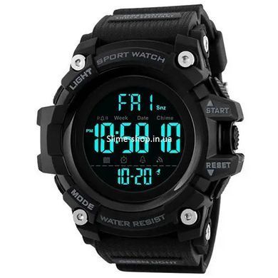 Армійський годинник протиударний SKMEI 1384BK BLACK, Хороший наручний годинник чоловічий, Годинник PE-508 спортивний скмей