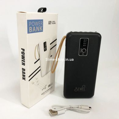 Power Bank зарядное устройство на солнечной батарее 10000mAh с индикатором заряда. XC-260 Цвет: черный