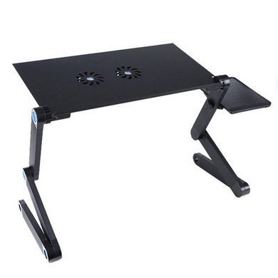 Подставка под ноутбук с куллером Laptop Table T8, Подставка для QV-115 ноута охлаждающая