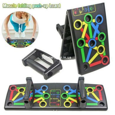 Стойки для отжиманий Foldable Push Up, Скамья для отжимания для дома, Поворотные упоры DK-708 для отжиманий