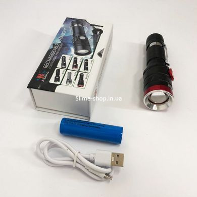Фонарь аккумуляторный светодиодный мощный Bailong BL-736-T6, Фонарь переносной AW-364 для охоты