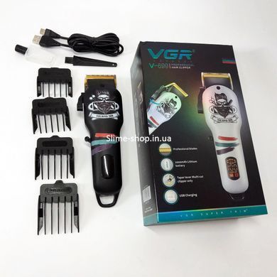 Моющаяся машинка для стрижки VGR V-699, Мужской триммер для окантовки, Бритва PH-695 для бороды
