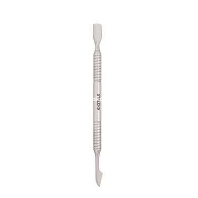 Лопатка для маникюра Staleks Beauty & Care металлическая двухсторонняя 14,5 см PBC-30/1